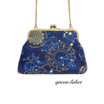 長財布も入るサイズ！☆星座☆USAコットン