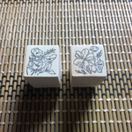 特別価格　野花のCUBE 1005-4　消しゴムはんこ