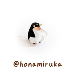 ペンギンのピンバッチ