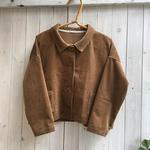 コーデュロイのショートジャケット