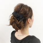 ♥50超え！【black】リボンクリップ