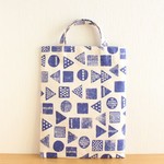 ﾁﾋﾞﾁﾋﾞBag　 ○△◻︎ 青