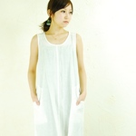  pintuck sleeveless pullover/siro