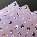 再販★ねこのハロウィンパーティーラッピングペーパー