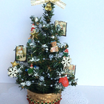 クリスマス コラージュミニツリー
