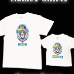 名前入り 熊DJ Ｔシャツ　ペアルックにも