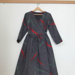 和柄☆浴衣からカシュクールワンピース