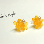 【再再販】金木犀のピアス