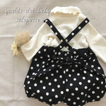 ❤︎yachi's mini ドットベビーサロペット❤︎