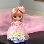 プチブライス☆虹色ドレス☆
