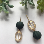 大人♡カーキピアス イヤリング