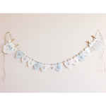 【新色♡水色】WELCOME BABY ガーランド♡
