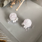 ビーズ刺繍のピアス(39)