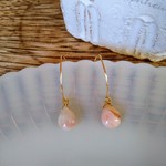 ◇再販◇ピンクオパールのシンプルピアス