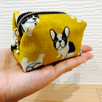 【送料無料】小さなキャラメルボックス型ポーチ