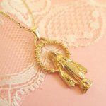 ヴィンテージ・無原罪の聖母ネックレス