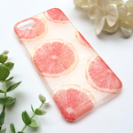 ピンク グレープフルーツ ＊ iPhoneケース