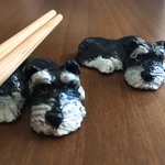 【再々販】シュナウザーの箸置き（2個セット1セット）