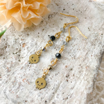 スワロフスキースカル ピアス p-052