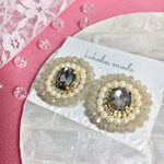 ✴︎Classical gray ✴︎イヤリング✴︎ピアス✴︎ハロウィン✴︎秋✴︎お呼ばれ✴︎空