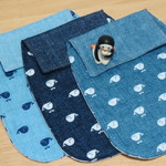 15Ｉ　ポケット付リバーシブル汗取りパット　3枚セット