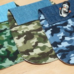 15J　ポケット付リバーシブル汗取りパット　3枚セット