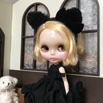 ネオブライス用猫耳カチューシャ