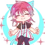 【全6種6枚セット】にゃんにゃんこ！BIGステッカー第一弾