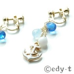 再edy-t■ドロップイカリイヤリング☆送料無料