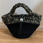 ズパゲッティ☆迷彩マルシェバッグ