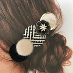 ハンドメイド♡ヘアクリップNo.24