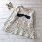 ＊120size＊　花とみつばちリボンT　
