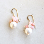 14KGF pinkopal　pierce [kgf0571]