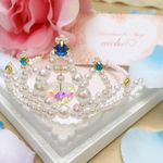 ゆらゆらハートティアラカチューム👑ブルー