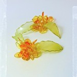 金木犀のピアス/イヤリング