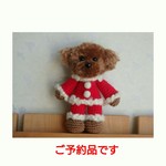 あみぐるみ☆ワンタさん(トイプー・茶)　
