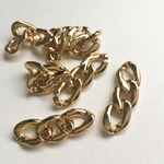 4個 11×35mm メタルチェーンパーツ