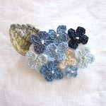 【yukaさまリクエスト品】Hydraｎgea brooch あじさいブローチ  