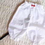 しっぽと裾レース付かぼちゃパンツ