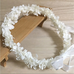 再販 花かんむり☆ホワイト