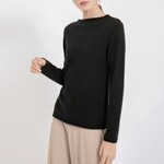 お家で洗える！上質なカシミヤ100％ ナチュラルカールニット　(全4色)aw18k004
