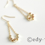 再edy-t■ゴールドsixピアス☆送料無料