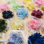 あじさい花びら小枝☆ミックス☆ハーバリウム☆アロマワックス