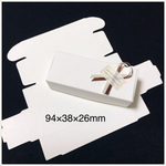 再入荷！*ギフトボックス15枚set*94×38×26mm ホワイト定形外規定内サイズ*ロングピアスやブローチに…