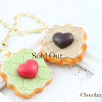 英国風クッキーのバッグチャーム