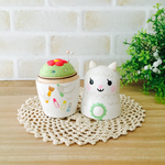 Ｆ様ペットオーダー品＊アルパカマトリョーシカ＊羊毛針山