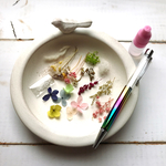 【制作キット 花材たっぷり♥】ハーバリウムボールペン  本体   数量限定レインボー