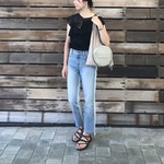 SALE! 革のサークル型トランスフォームバッグ♡トートバッグ