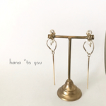 気持ち弾む♪ロングイヤリング/ピアス