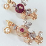 ヴィンテージヘアアクセサリー【ボルドー】